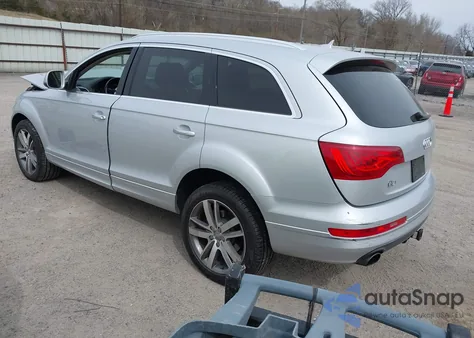 2013 Audi Q7 3.0T Premium from USA, damaged, VIN WA1LGAFE1DD013768